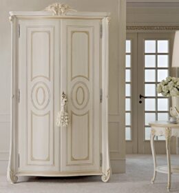 Lemari Pintu 2 Warna Putih Duco, lemari pakaian ukir klasik, lemari pintu 2 ukir klasik, lemari pakaian pintu 2 putih, lemari pakaian pintu 2 mewah