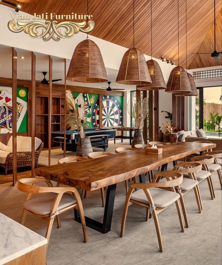 Meja Makan Jumbo Trembesi, meja makan Jumbo kayu trembesi